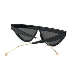 Load image into Gallery viewer, 2023 Triangle Sunglasses Black Dots Women Flat Top Gradient Sun Glasses Female Style Sexy Ladies Frame Shades Uv400
