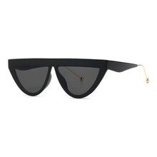 Load image into Gallery viewer, 2023 Triangle Sunglasses Black Dots Women Flat Top Gradient Sun Glasses Female Style Sexy Ladies Frame Shades Uv400