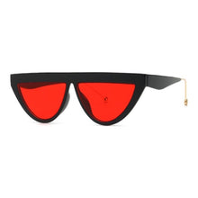 Load image into Gallery viewer, 2023 Triangle Sunglasses Black Dots Women Flat Top Gradient Sun Glasses Female Style Sexy Ladies Frame Shades Uv400