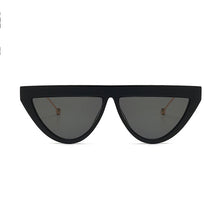 Load image into Gallery viewer, 2023 Triangle Sunglasses Black Dots Women Flat Top Gradient Sun Glasses Female Style Sexy Ladies Frame Shades Uv400