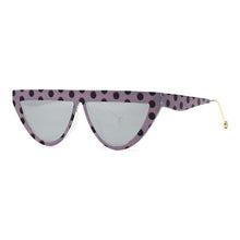 Load image into Gallery viewer, 2023 Triangle Sunglasses Black Dots Women Flat Top Gradient Sun Glasses Female Style Sexy Ladies Frame Shades Uv400