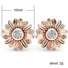 Load image into Gallery viewer, 2020 New Women Gold Necklace You are my sunshine Open Locket Sunflower Pendant Necklace Men Gifts