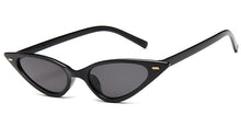 Load image into Gallery viewer, 2023 Cat Eye Sunglasses Men Small Triangle Eyeglasses With Rivet Transparent Plastic Glasses Ocean Lenses gafas de sol