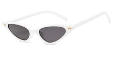 Load image into Gallery viewer, 2023 Cat Eye Sunglasses Men Small Triangle Eyeglasses With Rivet Transparent Plastic Glasses Ocean Lenses gafas de sol