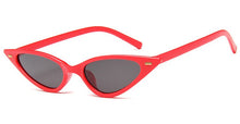 Load image into Gallery viewer, 2023 Cat Eye Sunglasses Men Small Triangle Eyeglasses With Rivet Transparent Plastic Glasses Ocean Lenses gafas de sol