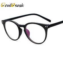 Load image into Gallery viewer, 2023 Glasses Frames Metal Leg Vintage Eyeglasses Frame Women Men Fake Plain Glasses Eyewear For Woman man