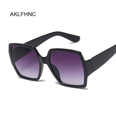 2023 Oversized Square Sunglasses Women  Brand Designer Red Green Sun Glasses Female Vintage Shades Eyewear