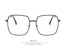 Load image into Gallery viewer, Newest square frame vintage Eeygalsses Women Oversized Big SizeOptical Frames Metal Glasses Frame Clear lens Eyeware