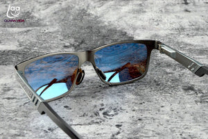 2023 Oculos Masculino Clara Vida Issue Ice Polarized Mirror Lenses With Aluminium Magneisum Carbon Fiber Decor. Sunglasses