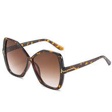 Load image into Gallery viewer, 2023 Oversized Gradient Butterfly Sunglasses Women&#39;s Brand Designer T Frame Sunglasses Personality  Sun Glasses UV400