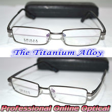 Load image into Gallery viewer, 2023 Real Gafas Optical Custom Made Lenses Titanium Full-rim Frame Reading Glasses +1 +1.5 +2+2.5 +3 +3.5 +4 +4.5 +5 +5.5 +6