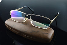 Load image into Gallery viewer, 2023 Real Designer Crystal Titanium  Aviation Style Minister Oculos Reading Glasses +1 +1.50 +2.0 +3.0 +3.5 +4