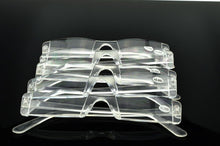 Load image into Gallery viewer, 2023 Real =fifty Pairs = Rectangular Clear Joblot Plexi Transparent Reading Glasses +1 +1.5 +2 +2.5 +3 +3.5 +4 033
