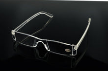 Load image into Gallery viewer, 2023 Real =fifty Pairs = Rectangular Clear Joblot Plexi Transparent Reading Glasses +1 +1.5 +2 +2.5 +3 +3.5 +4 033