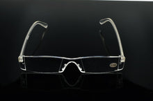 Load image into Gallery viewer, 2023 Real =fifty Pairs = Rectangular Clear Joblot Plexi Transparent Reading Glasses +1 +1.5 +2 +2.5 +3 +3.5 +4 033