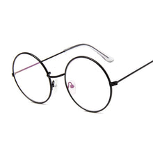 Load image into Gallery viewer, 2023 Retro Round Pink Sunglasses Women Brand Designer Sun Glasses For Women Alloy Mirror Female Oculos De Sol Black
