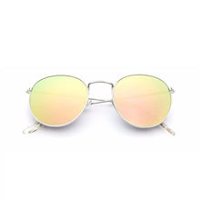 Load image into Gallery viewer, 2022 Retro Round Sunglasses Women Brand Designer Sun Glasses For Women Alloy Mirror Sunglasses Ray Female Oculos De Sol