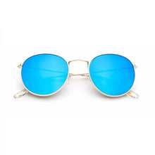 Load image into Gallery viewer, 2022 Retro Round Sunglasses Women Brand Designer Sun Glasses For Women Alloy Mirror Sunglasses Ray Female Oculos De Sol