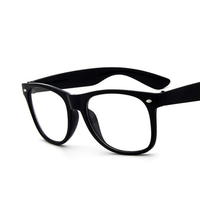 2023 Retro men's Transparent glasses clear lenses PC Comotuer Square eyeglasses frames for women reading eyewear male Spectacle