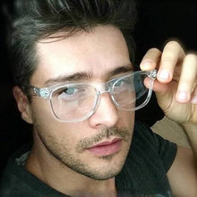Carica l&#39;immagine nel visualizzatore di Gallery, 2023 Occhiali da vista trasparenti da uomo retrò lenti trasparenti PC Comotuer montature per occhiali quadrati per donna occhiali da lettura occhiali maschili