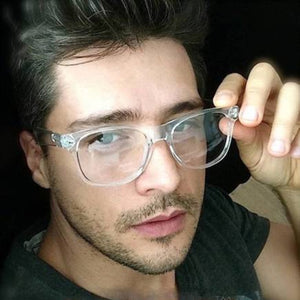 2023 Occhiali da vista trasparenti da uomo retrò lenti trasparenti PC Comotuer montature per occhiali quadrati per donna occhiali da lettura occhiali maschili