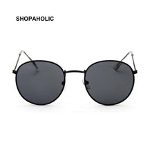 Load image into Gallery viewer, 2023 Round Retro Sunglasses Women Brand Designer Female Mirror Sunglasses Ray Pink  Sun Glasses For Women UV400