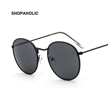 Load image into Gallery viewer, 2023 Round Retro Sunglasses Women Brand Designer Female Mirror Sunglasses Ray Pink  Sun Glasses For Women UV400