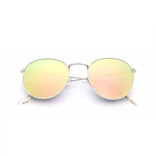 Load image into Gallery viewer, 2023 Round Retro Sunglasses Women Brand Designer Female Mirror Sunglasses Ray Pink  Sun Glasses For Women UV400