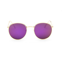Load image into Gallery viewer, 2023 Round Retro Sunglasses Women Brand Designer Female Mirror Sunglasses Ray Pink  Sun Glasses For Women UV400