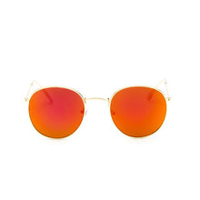 Load image into Gallery viewer, 2023 Round Retro Sunglasses Women Brand Designer Female Mirror Sunglasses Ray Pink  Sun Glasses For Women UV400