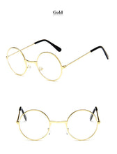Load image into Gallery viewer, 2023 Round Spectacles Glasses Frames Eyewear Kids With Clear Lens Myopia Optical Transparent Glasses For Children Boys Girls