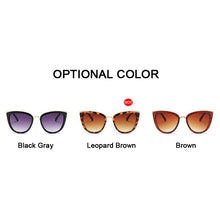 Load image into Gallery viewer, 2023 Sexy Cat Eye Sunglasses Women  Brand Designer Vintage Gradient Glasses Retro Sun Glasses Female Eyewear
