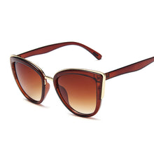 Load image into Gallery viewer, 2023 Sexy Cat Eye Sunglasses Women  Brand Designer Vintage Gradient Glasses Retro Sun Glasses Female Eyewear