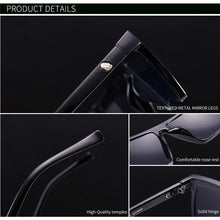 Carica l'immagine nel visualizzatore di Gallery, 2022 Occhiali da sole quadrati Uomo Designer di marca Specchio Po cromico Occhiali da sole oversize Occhiali da sole maschili Uomo gafas oculos de sol 