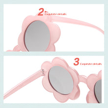 Load image into Gallery viewer, 2023 Sun Flower kids Sunglasses Boys Girls Round UV400 Glasses Sunglasses Children Lovely Baby Sun Glasses gafas de sol mujer