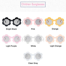 Load image into Gallery viewer, 2023 Sun Flower kids Sunglasses Boys Girls Round UV400 Glasses Sunglasses Children Lovely Baby Sun Glasses gafas de sol mujer