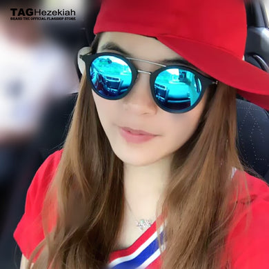 2023 TAG Hezekiah Brand designer polarized sunglasses 7097 wood grain sunglasses women men Retro driving classic sun glasses