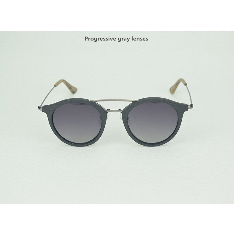 2023 TAG Hezekiah Brand designer polarized sunglasses 7097 wood grain sunglasses women men Retro driving classic sun glasses
