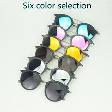 Load image into Gallery viewer, 2023 TAG Hezekiah Brand designer polarized sunglasses 7097 wood grain sunglasses women men Retro driving classic sun glasses