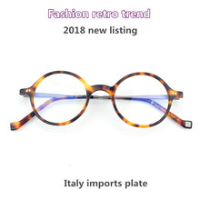 Load image into Gallery viewer, 2023 TAG brand round glasses frame women Retro eyeglasses frames men frame glasses myopia computer spectacles eyeglasses