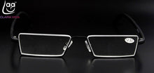 Load image into Gallery viewer, 2023 Tr90 Ultra Light Frame Pocket Half Semi Spectacle Reading Glasses +4.5 +5 +5.5 +6 +6.5 +7 +7.5 To +13 Ochki Dlya Chteniya