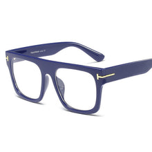 Load image into Gallery viewer, 2023 Vintage Square Glasses Frame Women Leopard Black Clear Glasses Female Eyewear Accessories oculos de sol feminino