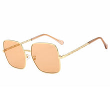 Load image into Gallery viewer, 2023 Women Glasses Frames Female Gold Silver Color Sunglasses Anti-blue Light Flat Mirror Eyeglasses armacao de oculos