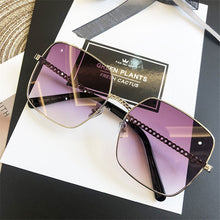 Load image into Gallery viewer, 2023 Women Glasses Frames Female Gold Silver Color Sunglasses Anti-blue Light Flat Mirror Eyeglasses armacao de oculos