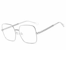 Load image into Gallery viewer, 2023 Women Glasses Frames Female Gold Silver Color Sunglasses Anti-blue Light Flat Mirror Eyeglasses armacao de oculos