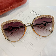 Load image into Gallery viewer, 2023 Women glasses  Cat Eye Sunglasses Women Brand Designer Italy  Sun glasses Female Gradient Eyewear Shades