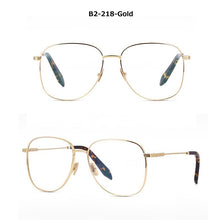 Load image into Gallery viewer, 2023 classic glasses frame women Myopia computer eyeglasses men  metal Brand spectacle frames Clear Lens Glasses 218
