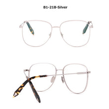 Load image into Gallery viewer, 2023 classic glasses frame women Myopia computer eyeglasses men  metal Brand spectacle frames Clear Lens Glasses 218