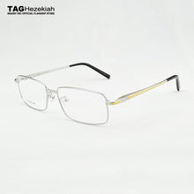 Load image into Gallery viewer, 2023 Brand  rimless glasses frame titanium eye glasses frames for men Square Business eyeglasses frames men