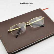Load image into Gallery viewer, 2023 Brand  rimless glasses frame titanium eye glasses frames for men Square Business eyeglasses frames men